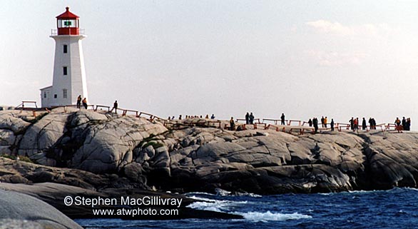 Families gather at Peggy's Cove